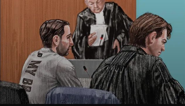 Ahmad P en zijn advocaat Alexander Admiraal